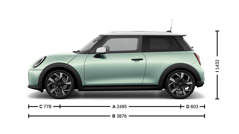 MINI Cooper 3-Türer – Abmessungen – Introbild